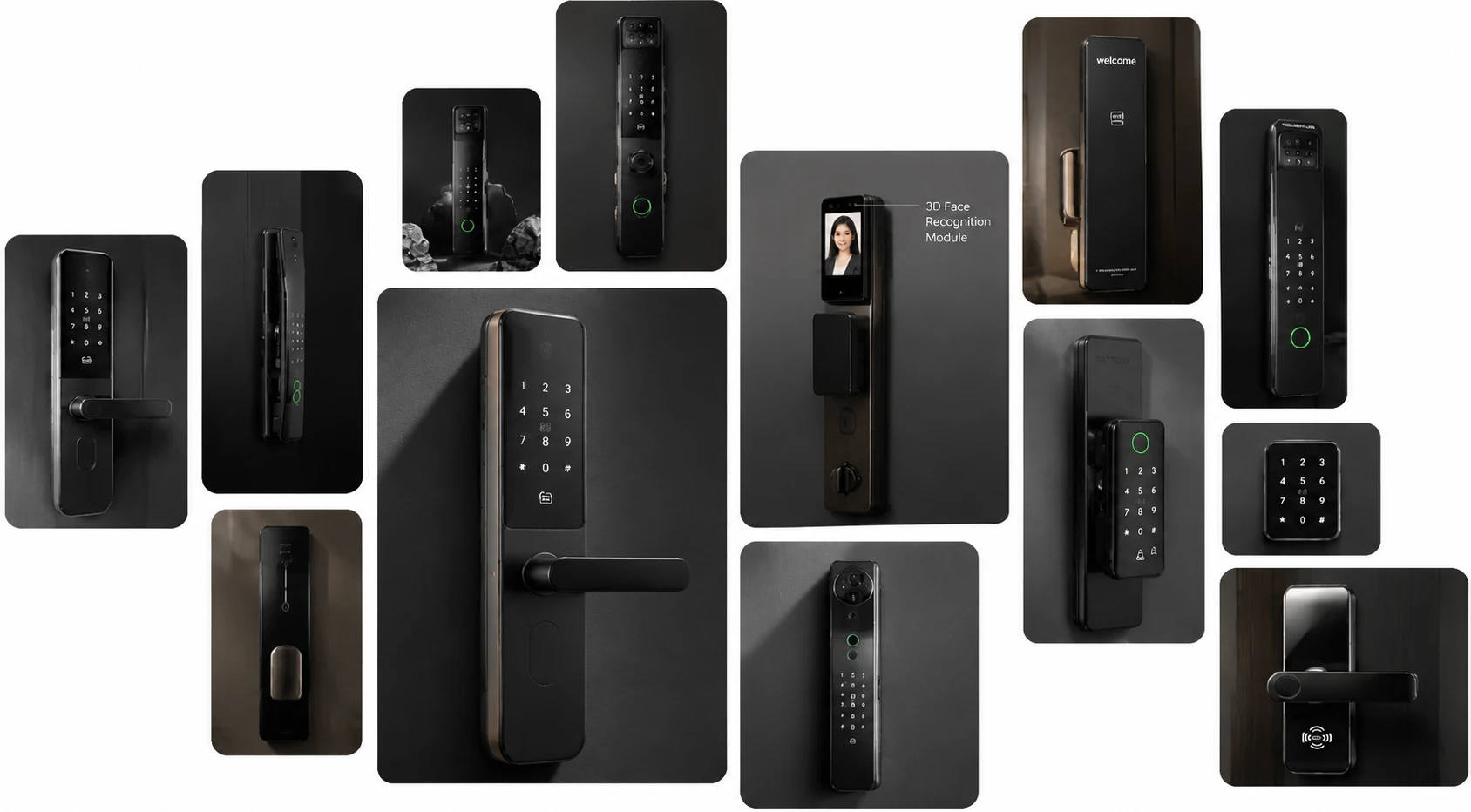 Smart lock solutions for hotel home and commercial projects
