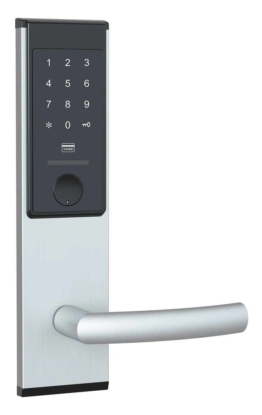 2029 Password TTLock Keypad Silver Hotel Keypad Lock