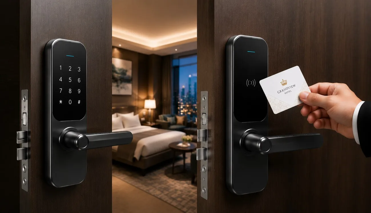 Password Locks vs Card Locks: Which Is Better for Hotels?