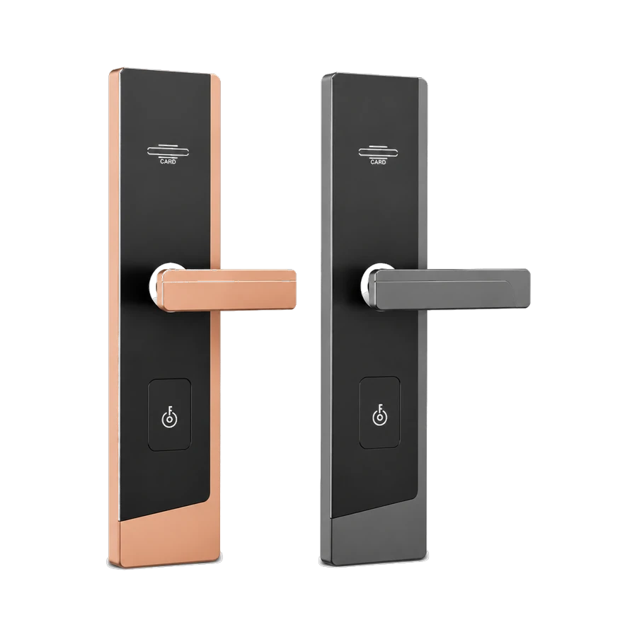 Thermally broken aluminum smart locks