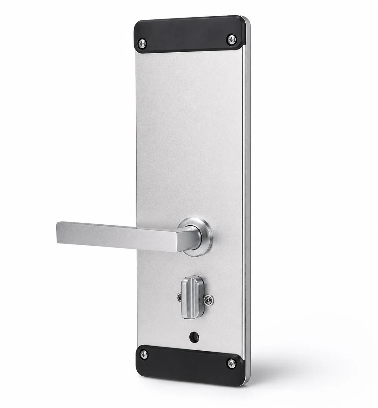 8072 Aluminum Hotel RFID Door Lock back view