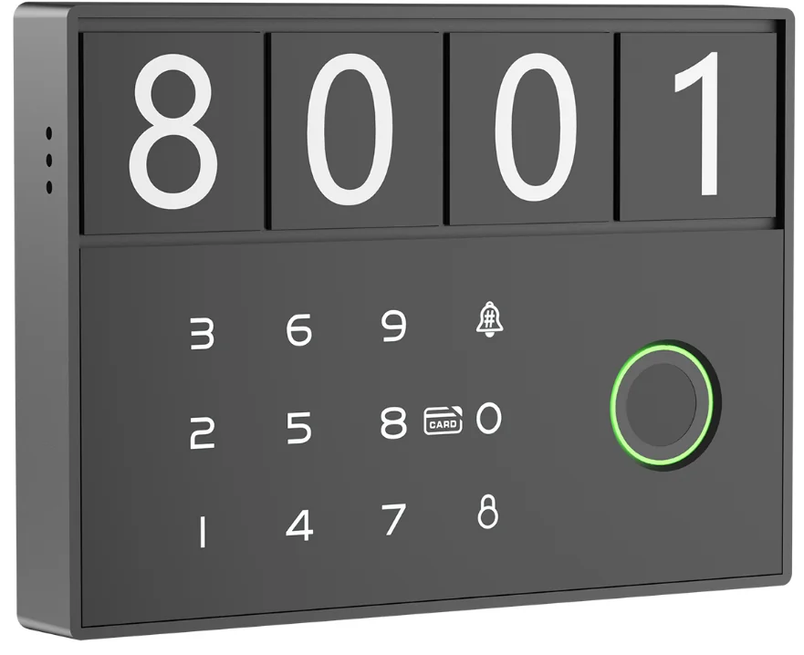 ZW183 Fingerprint & Keypad Locker Lock with 8534 APP and Voice